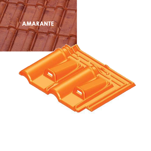 TUILE CHATIERE RENAISSANCE AMARANTE FIN